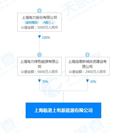 上海電力投資成立新能源公司，注冊資本8000萬專注新興能源技術研發